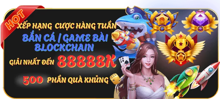 Banner khuyến mãi bắn cá top888